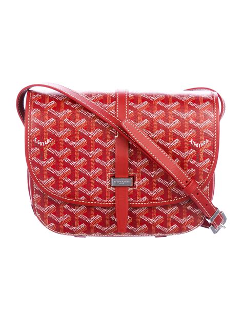 sacoche goyard rouge